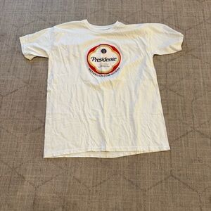 White Presidente T-Shirt XXL NWOT